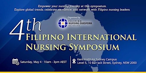 Imagem principal do evento 4th Filipino International Nursing Symposium