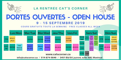 Portes Ouvertes - Cat's Corner - Open House primary image
