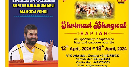 Imagem principal do evento Shrimad Bhagwat Saptah