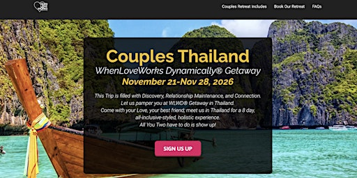 Couples Thailand: Couples Retreat primary image