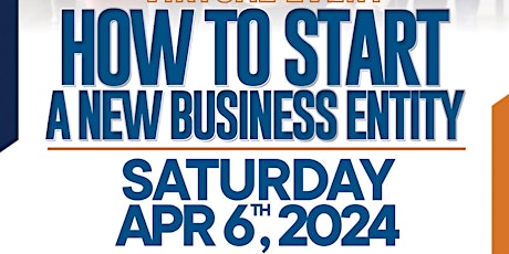 How To Start A New Business Entity