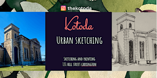 Primaire afbeelding van The Kotoda - Introduction to Urban Sketching $70pp