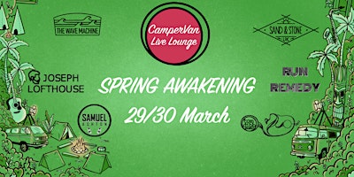 Imagem principal do evento CamperVan Live Lounge Spring Awakening