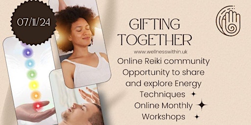 Gifting Together - Online Reiki Community primary image