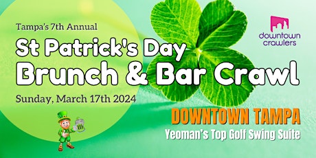 St. Patrick's Day Brunch & Bar Crawl - TAMPA (Yeoman's) primary image