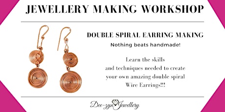 Double Spiral Earring Making Taster Workshop primary image