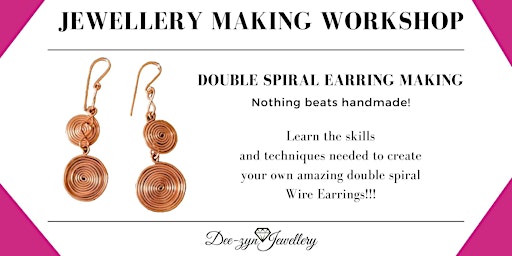 Double Spiral Earring Making Taster Workshop primary image