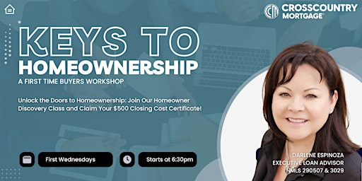 Imagem principal do evento Keys to Homeownership: A First-Time Buyer's Class