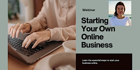 Join me for an empowering webinar on starting your own online business!