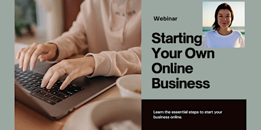 Primaire afbeelding van Join me for an empowering webinar on starting your own online business!