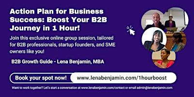 Image principale de Action Plan for Group Business Success: Boost Your B2B Journey in 1 Hour