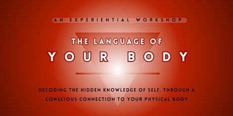 Workshop - The  Body Decoded - Language of your body