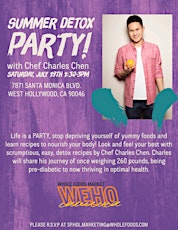 *WFM WeHo Summer DETOX PARTY!* primary image