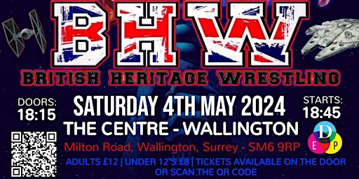 BHW presents Live Professional Wrestling May The 4th Be With You primary image