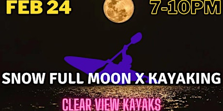 February Full Moon Kayak Group Kayak + S'mores primary image