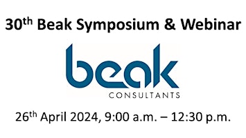 30th Annual Beak Symposium (Online Webinar & On-Site In Person) primary image