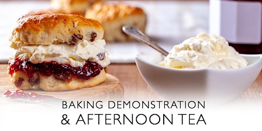 Baking Demonstration and Afternoon Tea with Beccy- Saturday 15th June
