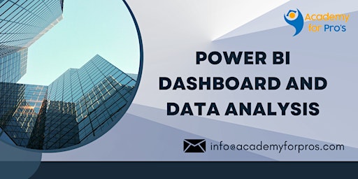 Power BI Dashboard and Data Analysis 2 Days Training in Mount Barker primary image