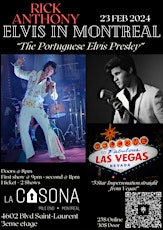 Elvis in Montreal @ La Casona! (Rick Anthony) primary image