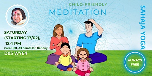 Imagem principal do evento Meditation - Child Friendly