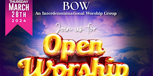 Imagem principal do evento OPEN WORSHIP