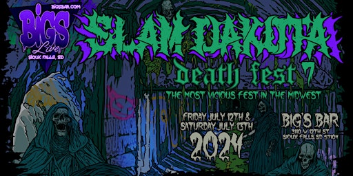 Image principale de SLAMDAKOTA DEATHFEST 2024