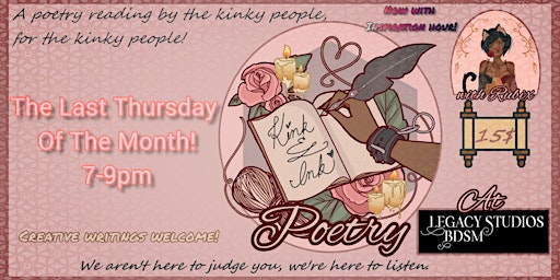 Kink & Ink Poetry Readings March primary image