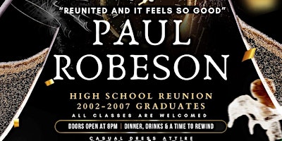 Hauptbild für PAUL ROBESON HIGH SCHOOL REUNION