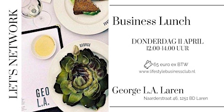 Primaire afbeelding van Business Lunch t Gooi