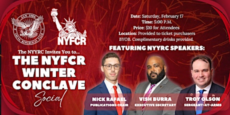 NYFCR Winter Conclave Hosted by NYYRC  primärbild