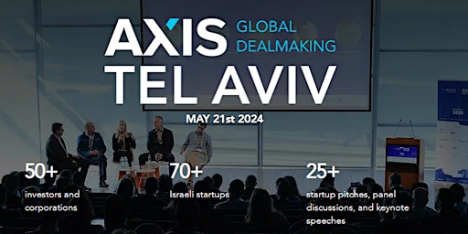 Immagine principale di Axis Tel Aviv 2024: Startups. Investors. Corporations.. 
