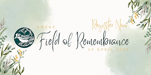 ANZAC Field of Remembrance 2024