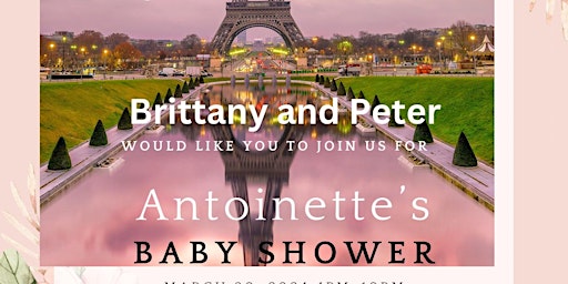 Imagem principal do evento Antoinette Baby Shower