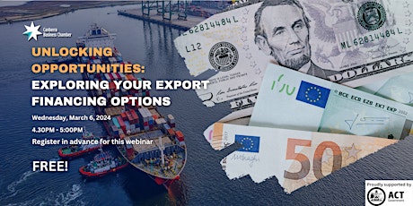 Imagen principal de Unlocking Opportunities: Exploring your Export Financing Options