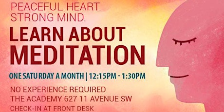 Image principale de Learn Meditation (RSVP required)