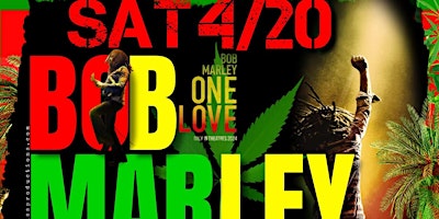 Imagem principal do evento 4/20 Bob Marley Tribute @ Cactus Jacks