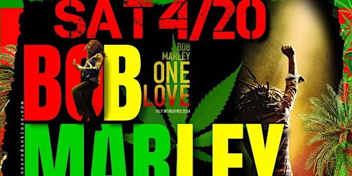 Imagem principal de 4/20 Bob Marley Tribute @ Cactus Jacks