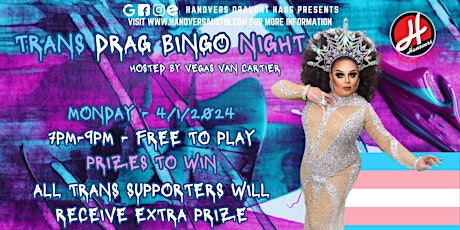 Trans Drag Bingo Night @ Hanovers Pflugerville