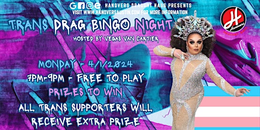 Hauptbild für Trans Drag Bingo Night @ Hanovers Pflugerville