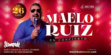 Maelo Ruiz En Concierto