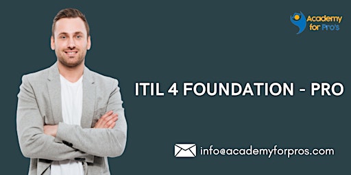 ITIL 4 Foundation - Pro  2 Days Training in Canberra primary image