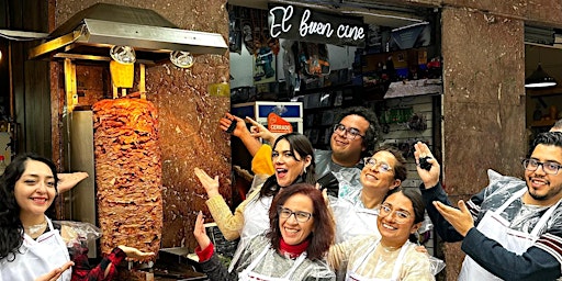 Imagem principal de Craft Tacos al Pastor from Scratch in a Mexican Downtown Taqueria