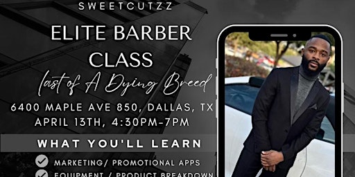 Sweetcutzz Elite Barber Class primary image