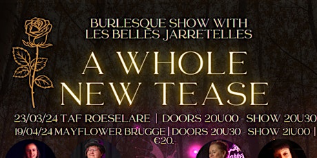 Burlesque show: A Whole New Tease @Brugge
