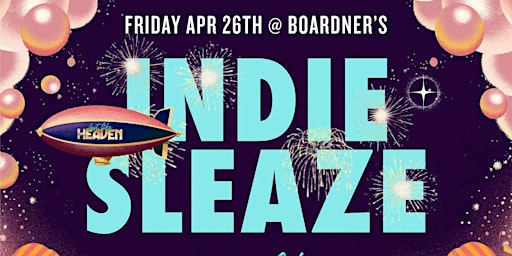 Imagem principal do evento Indie Sleaze 4/26 @ Club Decades