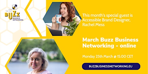 March 2024 Buzz Business Networking - Online primary image