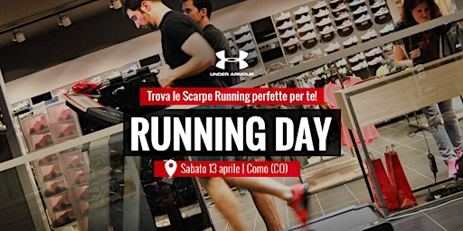 Immagine principale di UNDER ARMOUR Running Day, Como - Sabato 13 Aprile 2024 