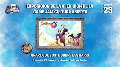 Imagen principal de Inauguración: exposición  de los juegos de la VI Game Jam Cultura Abierta