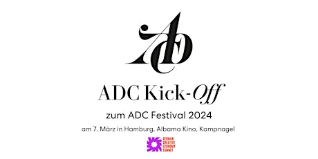 Hauptbild für ADC Kick Off