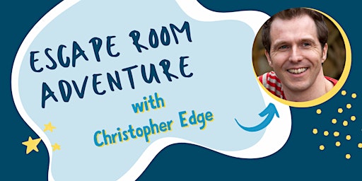 Imagem principal do evento Book Week: Escape Room Adventure with Christopher Edge